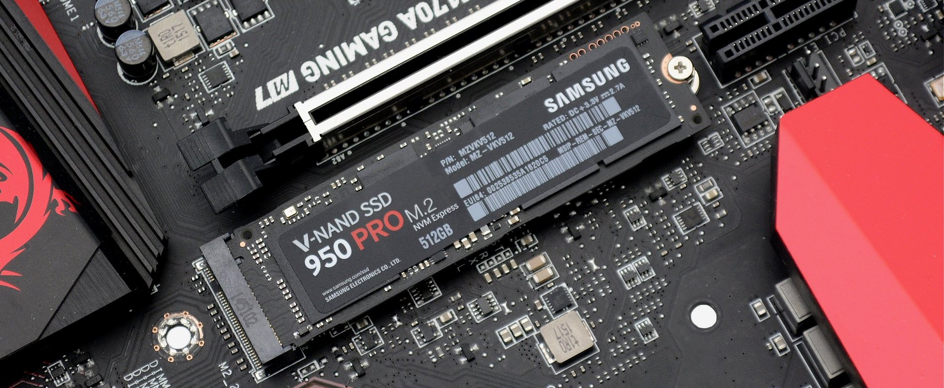 sufficient amateur Fly kite Samsung SSD 950 Pro 512GB PCIe Review | TechSpot