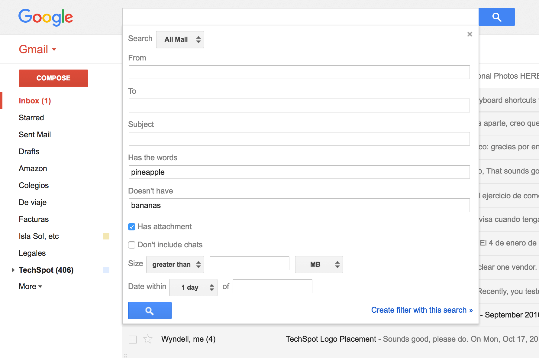 Mastering Gmail Search.