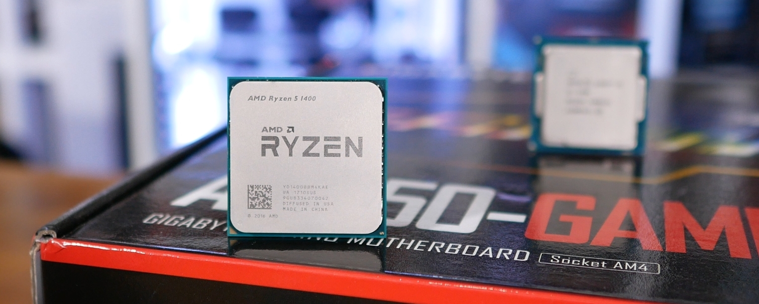 مراجعة AMD Ryzen 5 1400 64