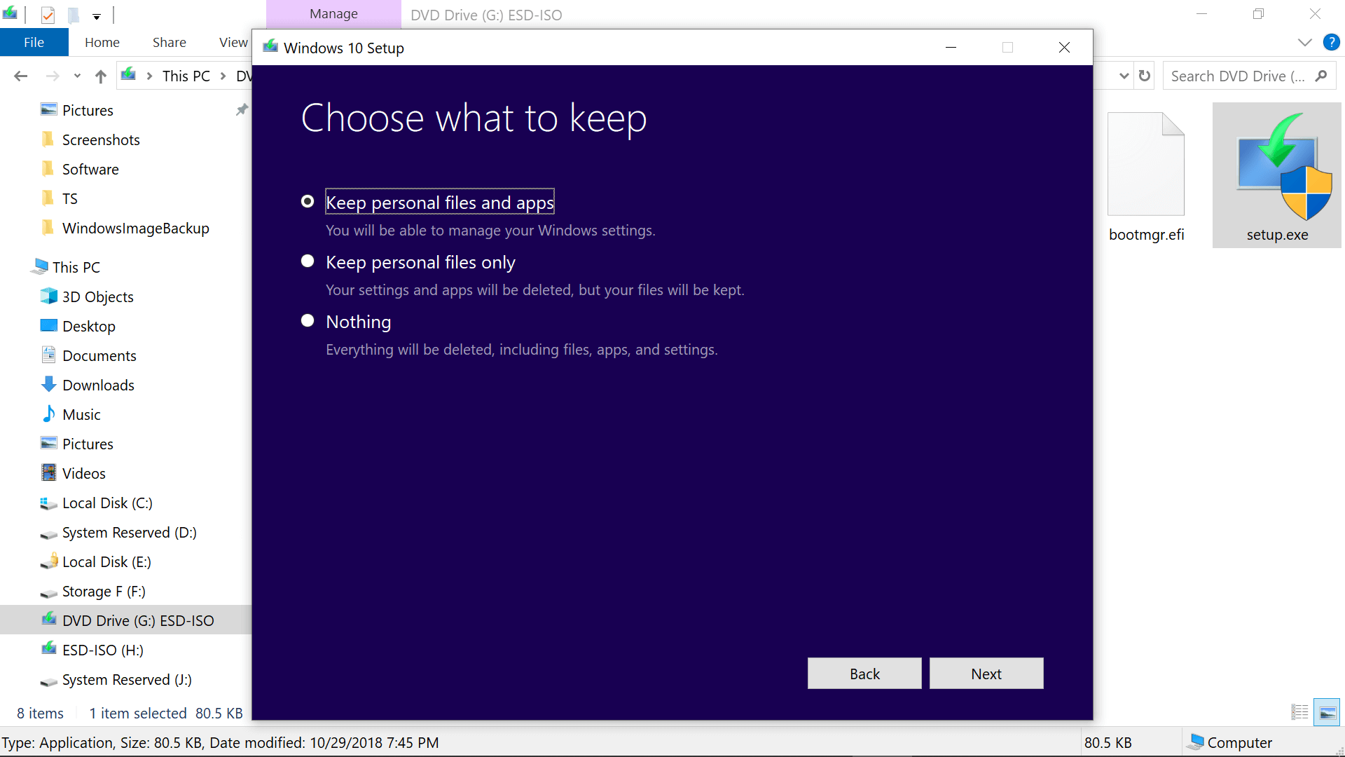 Reinstall Windows 18 Without Deleting Your Software, Files or