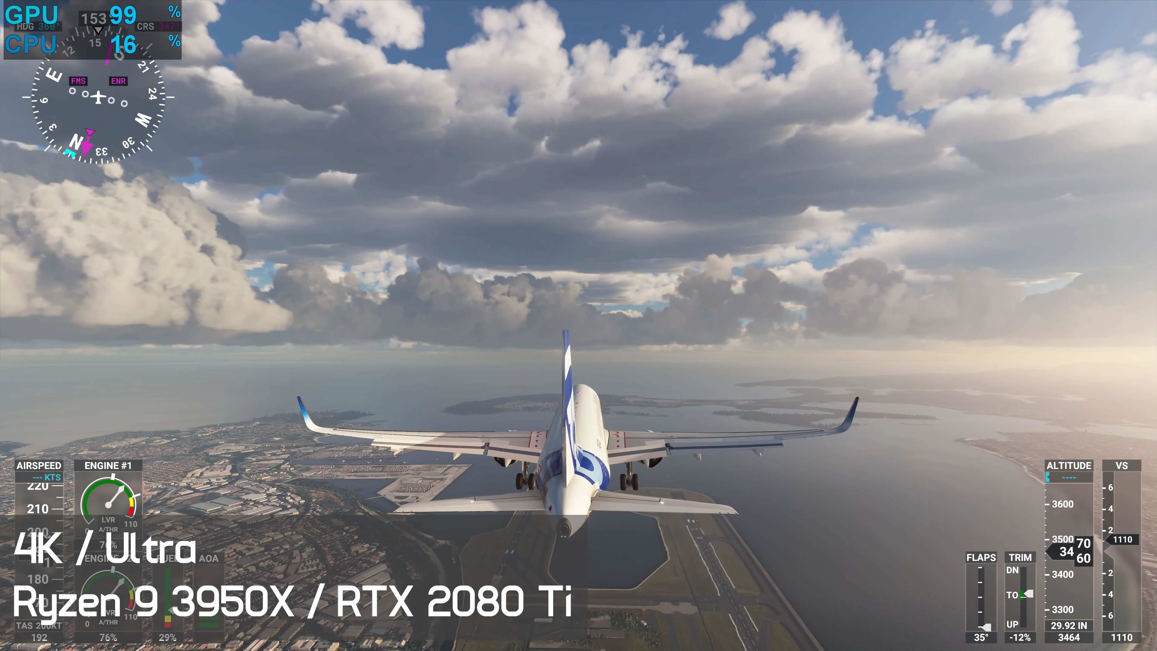 Microsoft Flight Simulator 2020 Benchmarked Photo Gallery