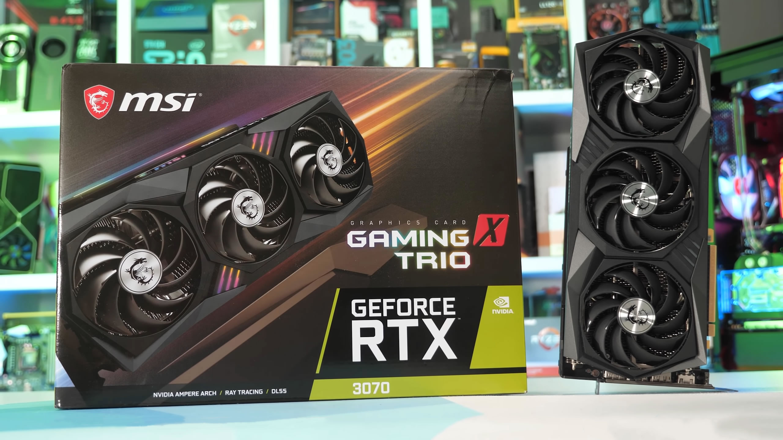 Asus GeForce RTX 3070 TUF Gaming and MSI GeForce RTX 3070 Gaming X