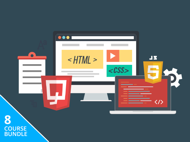 Jumpstart your coding career with the Ultimate Front End Web Development Bundle