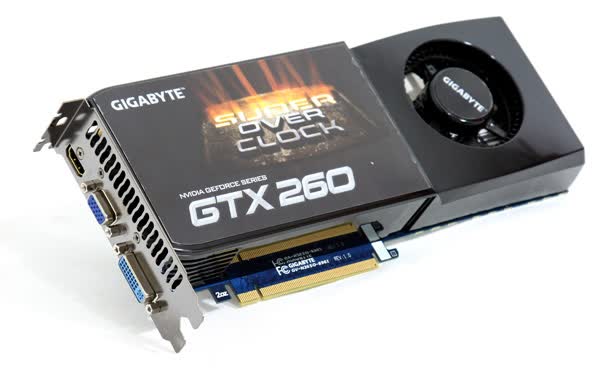 Gigabyte GeForce GTX 260 Super OC 896MB PCIe
