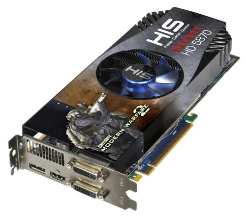 HIS Radeon HD 5870 iCooler V Turbo 1GB GDDR5 PCIe H587FN1GDG