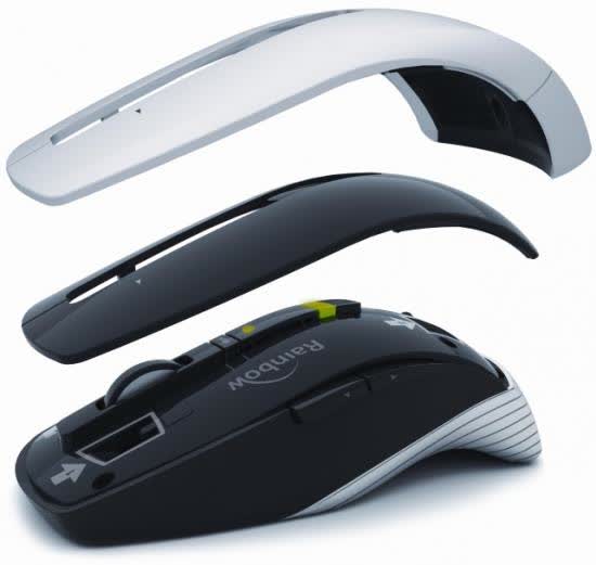 Rainbow Wireless Laser Convertible Fit-U Mouse