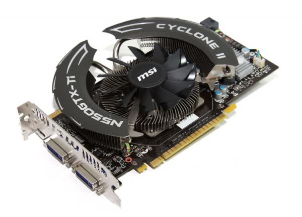 MSI GeForce GTX 550 Ti Cyclone II OC 1GB GDDR5 PCIe