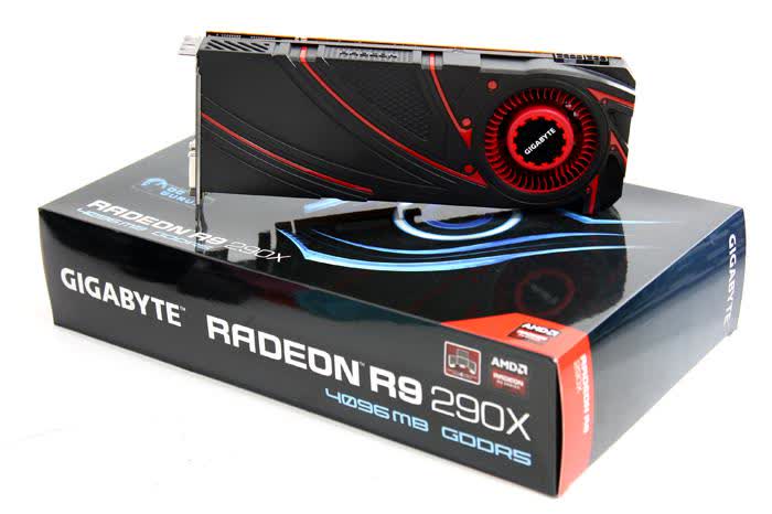Gigabyte Radeon R9-290X 4GB GDDR5 PCIe GV-R929D5-4GD-B