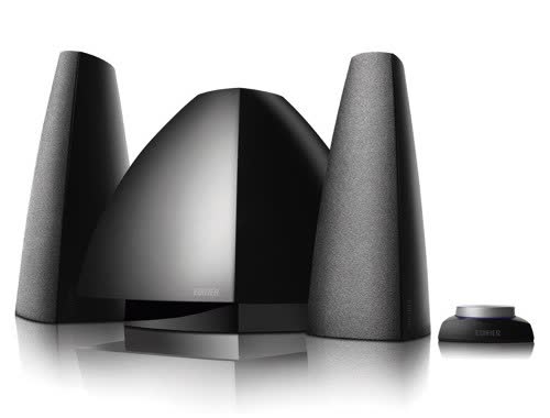 Silver Edifier Prisma 2.1 Bluetooth Audio Speakers System 