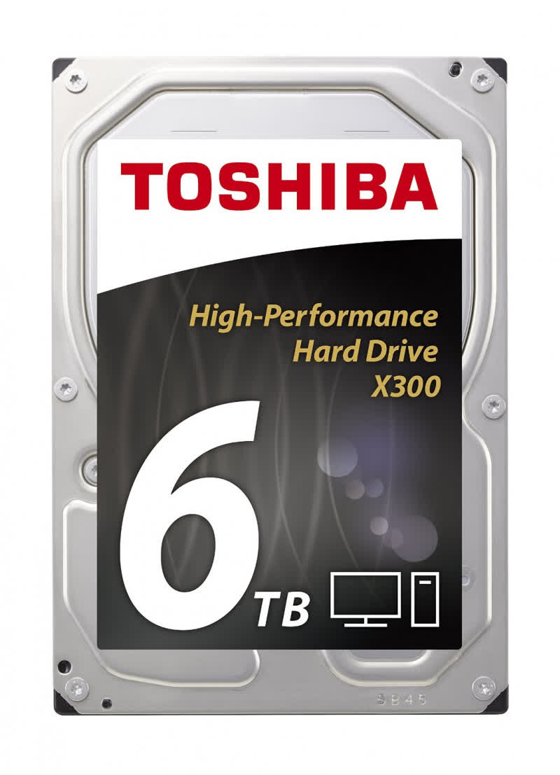 Toshiba 3.5 inch X300 Series SATA600 HDWE-ZSTA Series