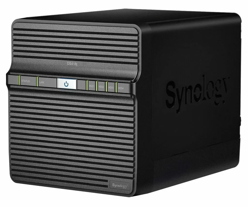 Synology DiskStation DS418j 4-bay USB3/eSATA