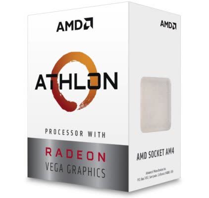 HDD/8gb/Radeon Vega/DVD/win10 AMD pro-PC vc15a-Athlon 200ge/SSD O 