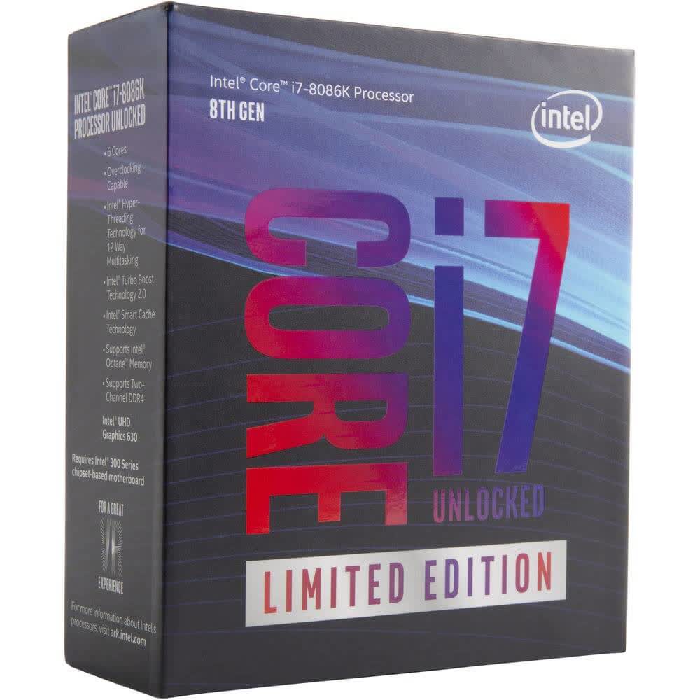 Intel Core i7 8086K 4GHz Socket 1151