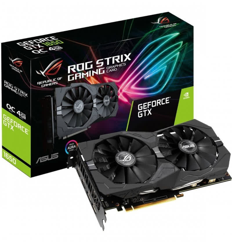 Asus GeForce GTX 1650 Super ROG Strix OC 4GB GDDR5 PCIe Reviews 