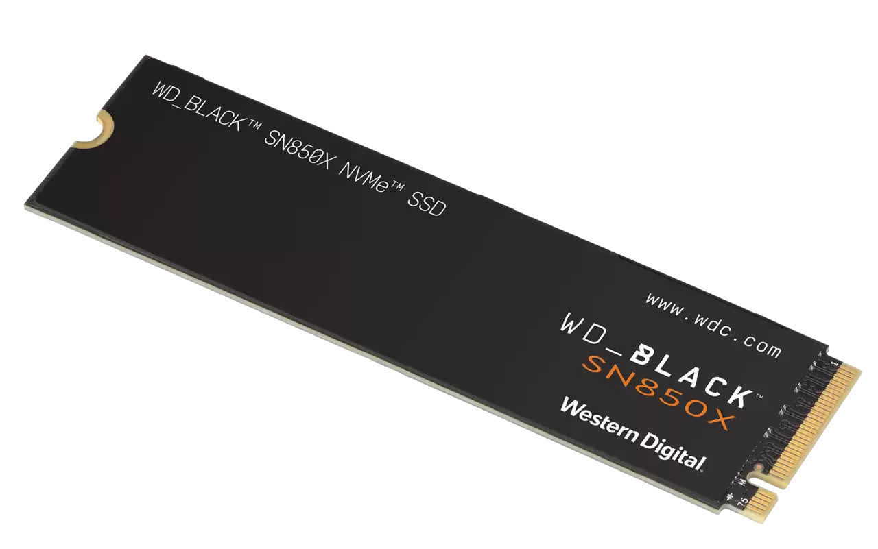 Western Digital SN850X PCIe 4.0 SSD
