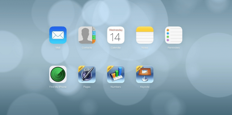 iCloud website gets redesigned to match iOS 7, new icons, fresh app interfaces
