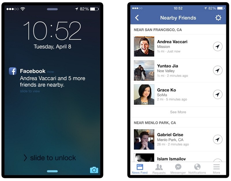 Facebook introduces location-broadcasting feature 'Nearby Friends'