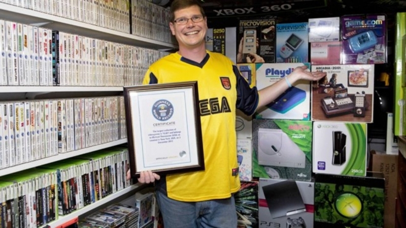 The world's largest video game collection brings in $750,250 at auction