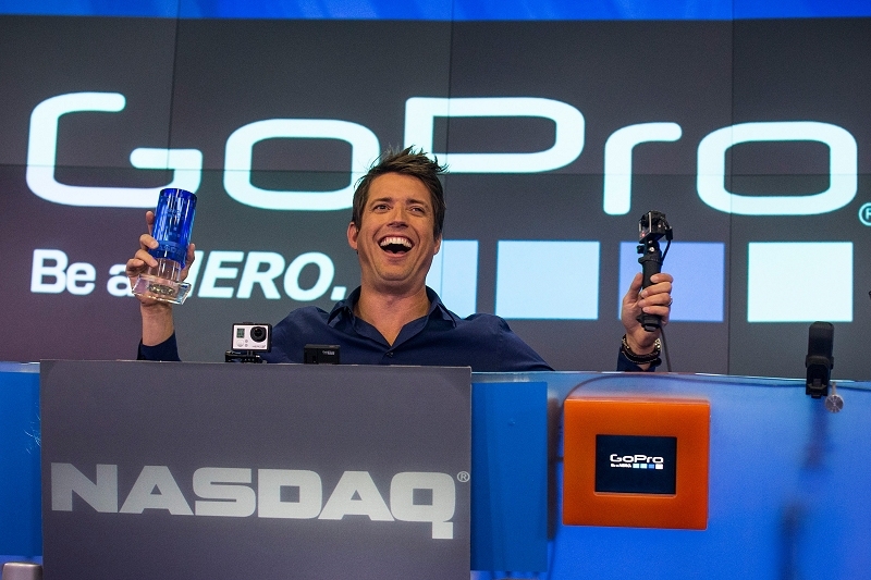 GoPro debuts on stock market, shares pop 30 percent in early trading