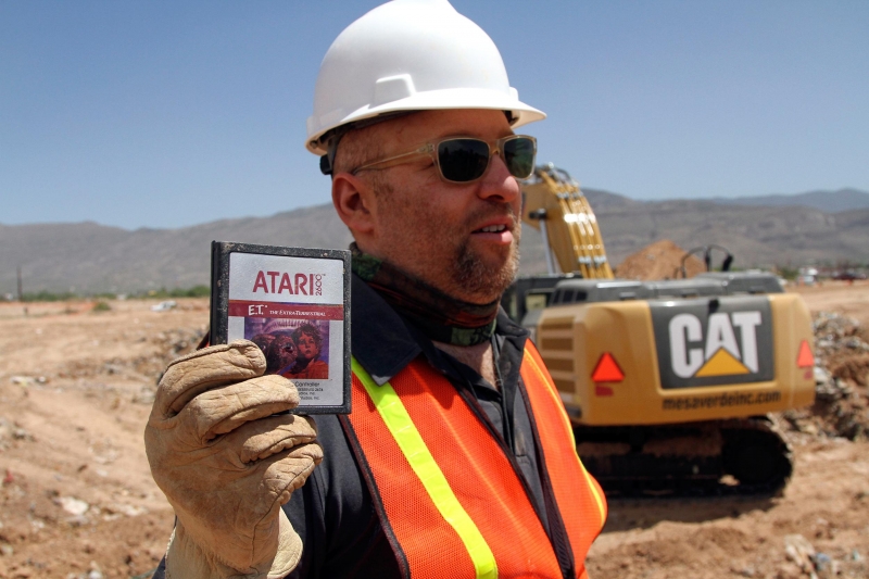 Excavated Atari E. T. games are going up for sale