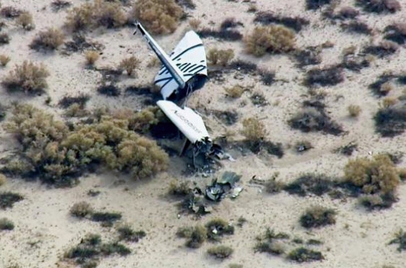 Virgin Galactic SpaceShipTwo crash leaves one dead, another seriously injured