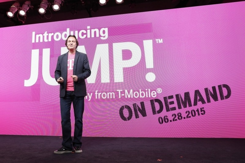 T-Mobile's new Jump On Demand program allows for three upgrades a year