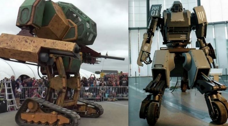 Japan accepts America's giant robot battle challenge