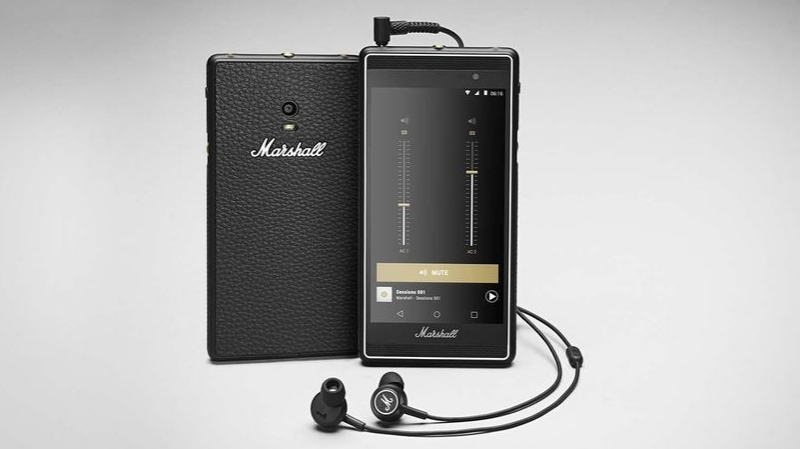 Marshall's first smartphone cranks the volume up to 11