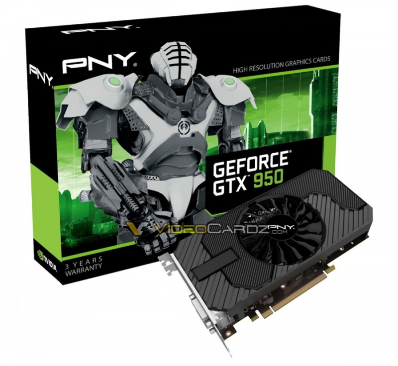 Nvidia GeForce GTX 950 pictured ahead of imminent launch