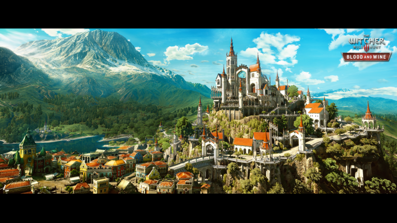 First screenshots of final Witcher 3 expansion show a colorful new region for Geralt to explore