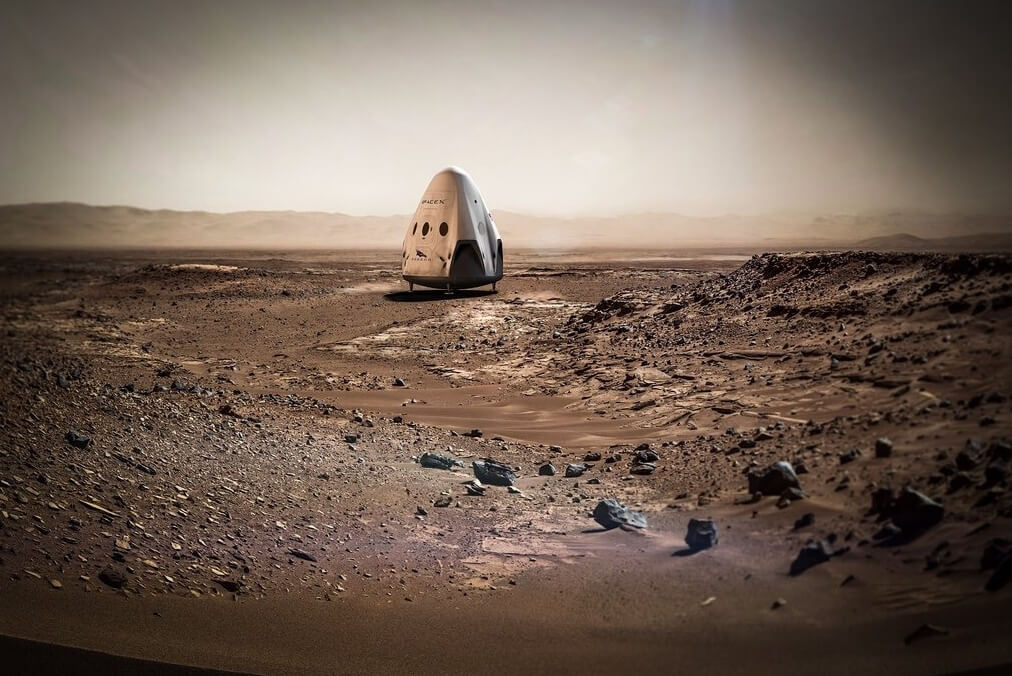 SpaceX says it plans to send a spacecraft to Mars as early as 2018