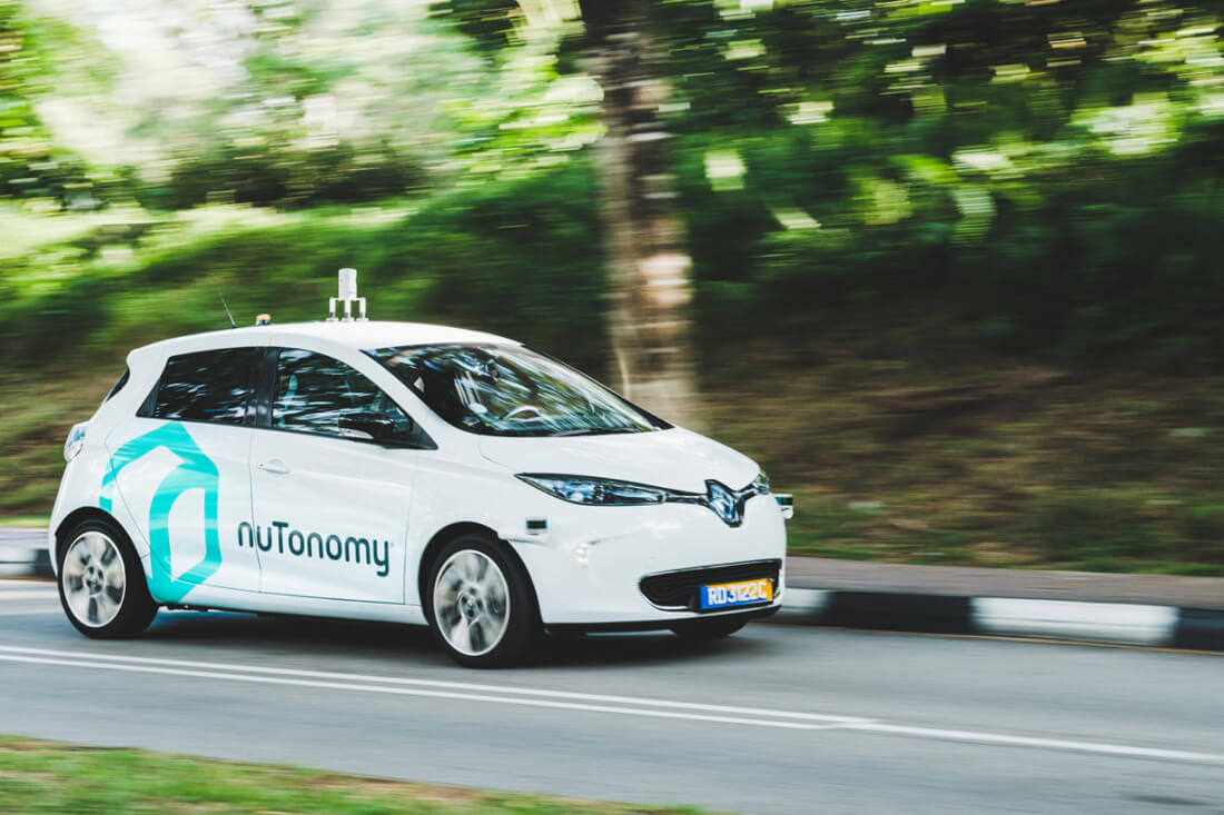 NuTonomy's self-driving taxis hit Singapore streets, beating Uber in race to launch autonomous cabs