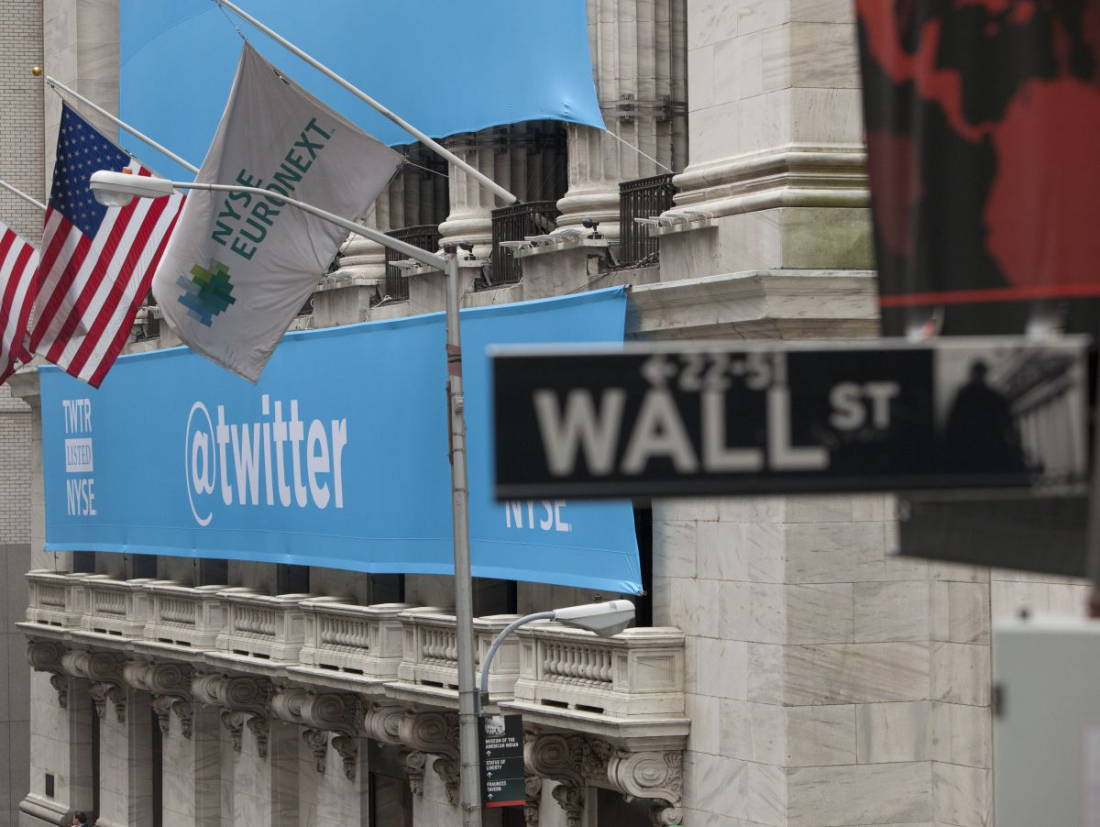 Google, Disney, Apple won't bid for Twitter; stock plummets almost 10 percent