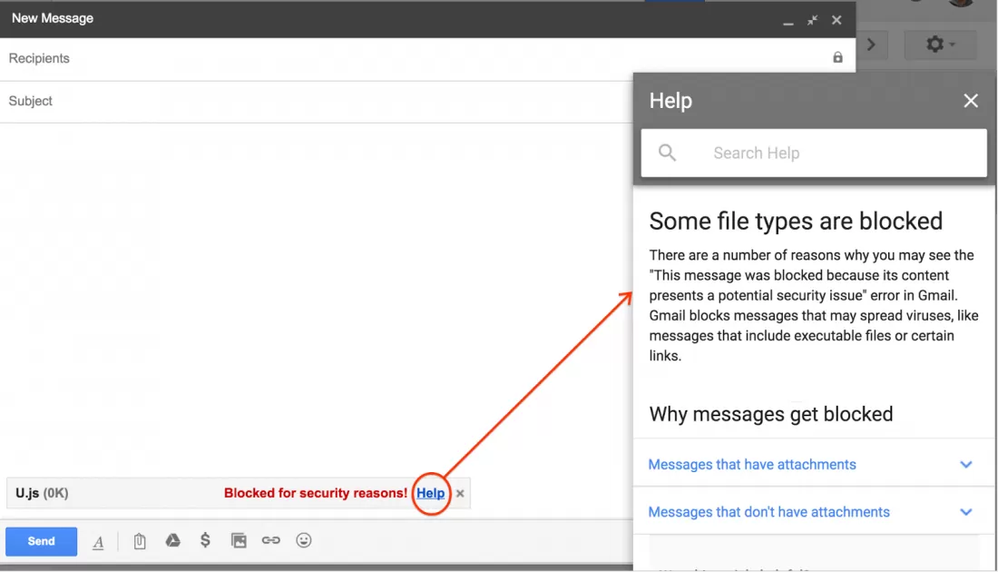 Gmail will block JavaScript file attachments starting next month