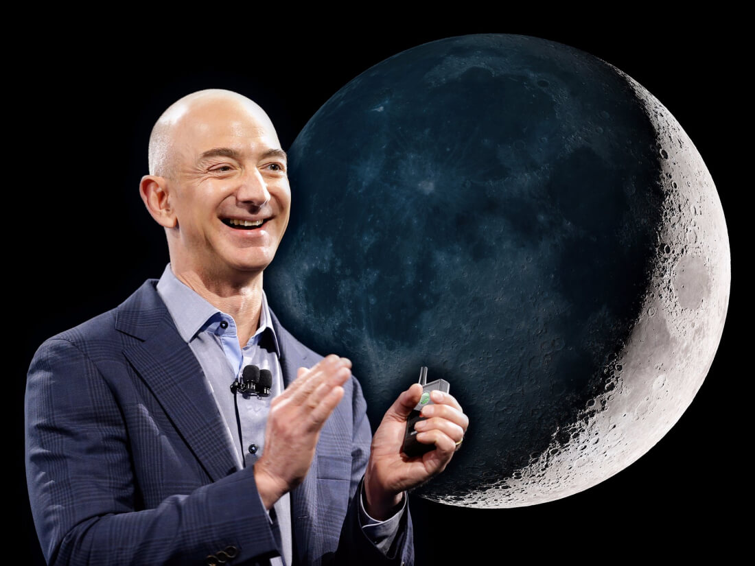 Jeff Bezos talks about his moon colony plans
