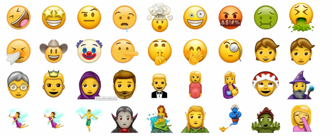 Some of the candidates for this year's new emoji include mermaids, breastfeeding women, and man fairies