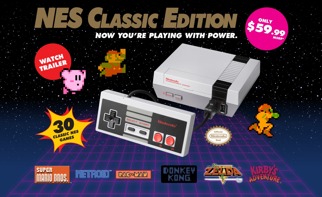 Nintendo discontinues the NES Classic Edition, ensuring you'll never get one