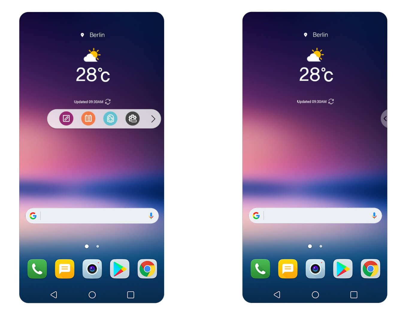 LG reveals V30's floating bar, Graphy camera feature, more