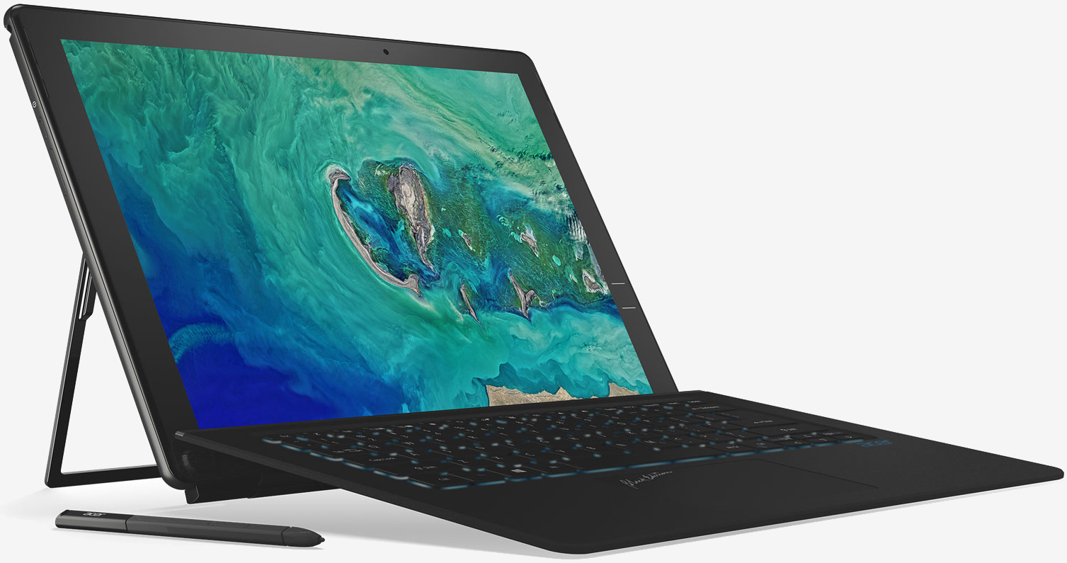 Acer announces fanless Switch 7 Black Edition 2-in-1 with discrete Nvidia graphics