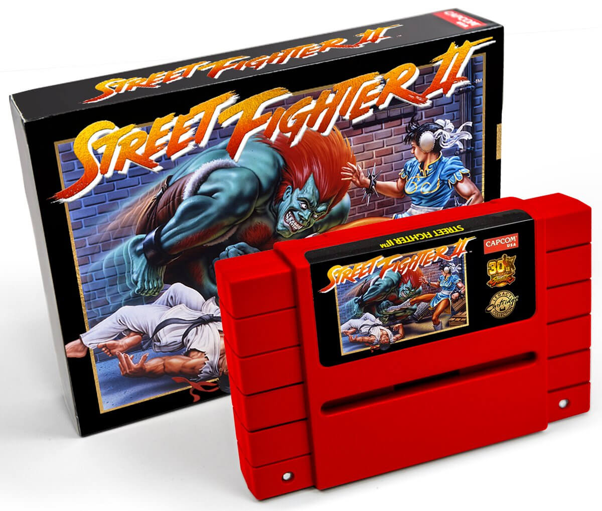 Capcom issues new Street Fighter 2 cartridge, but warns using it may cause your SNES to catch fire