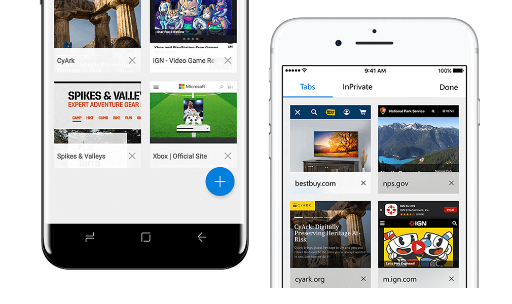 Microsoft Edge comes to Android and iOS devices for Windows Insiders