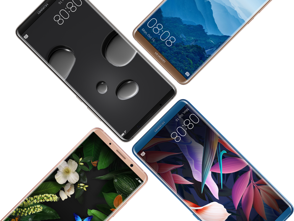 Huawei unveils Mate 10 family of smartphones with Kirin 970 SoC, up to 6GB of RAM and a 4,000mAh battery