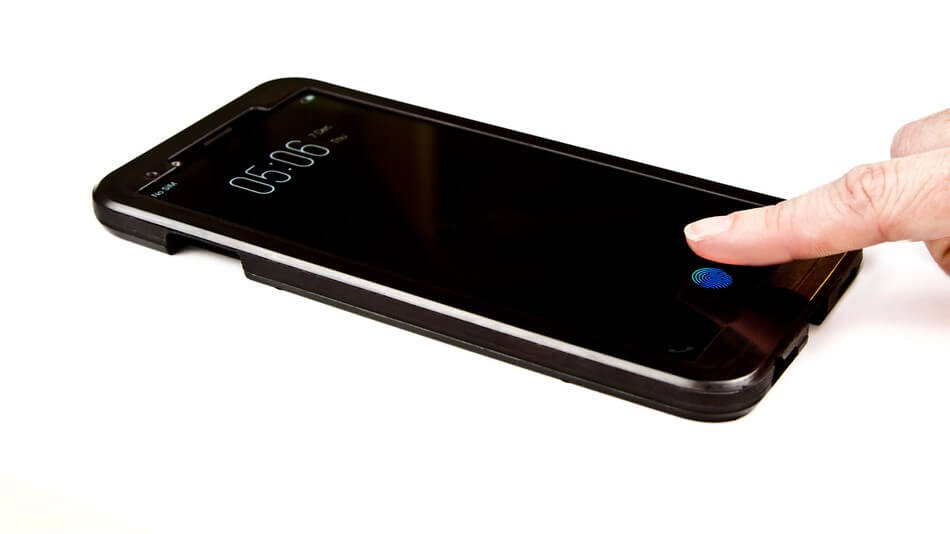 Synaptics shows new fingerprint scanner that works behind a display; will appear in a Tier 1 handset
