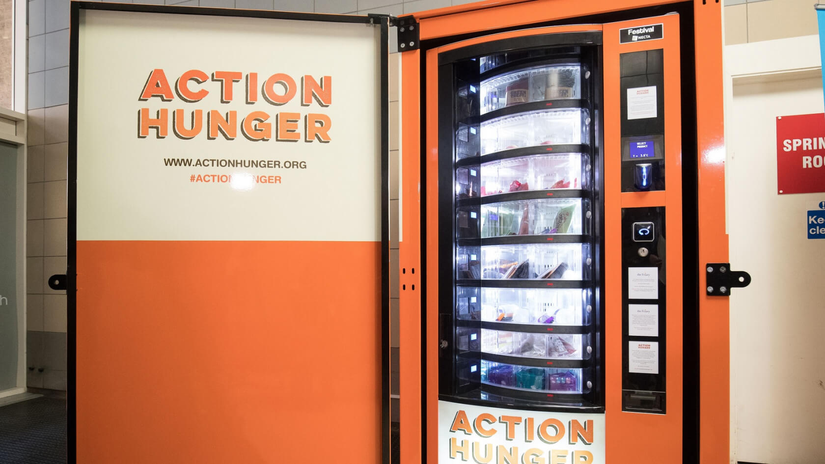 World's first vending machine for homeless people launches in UK, arrives in US next year