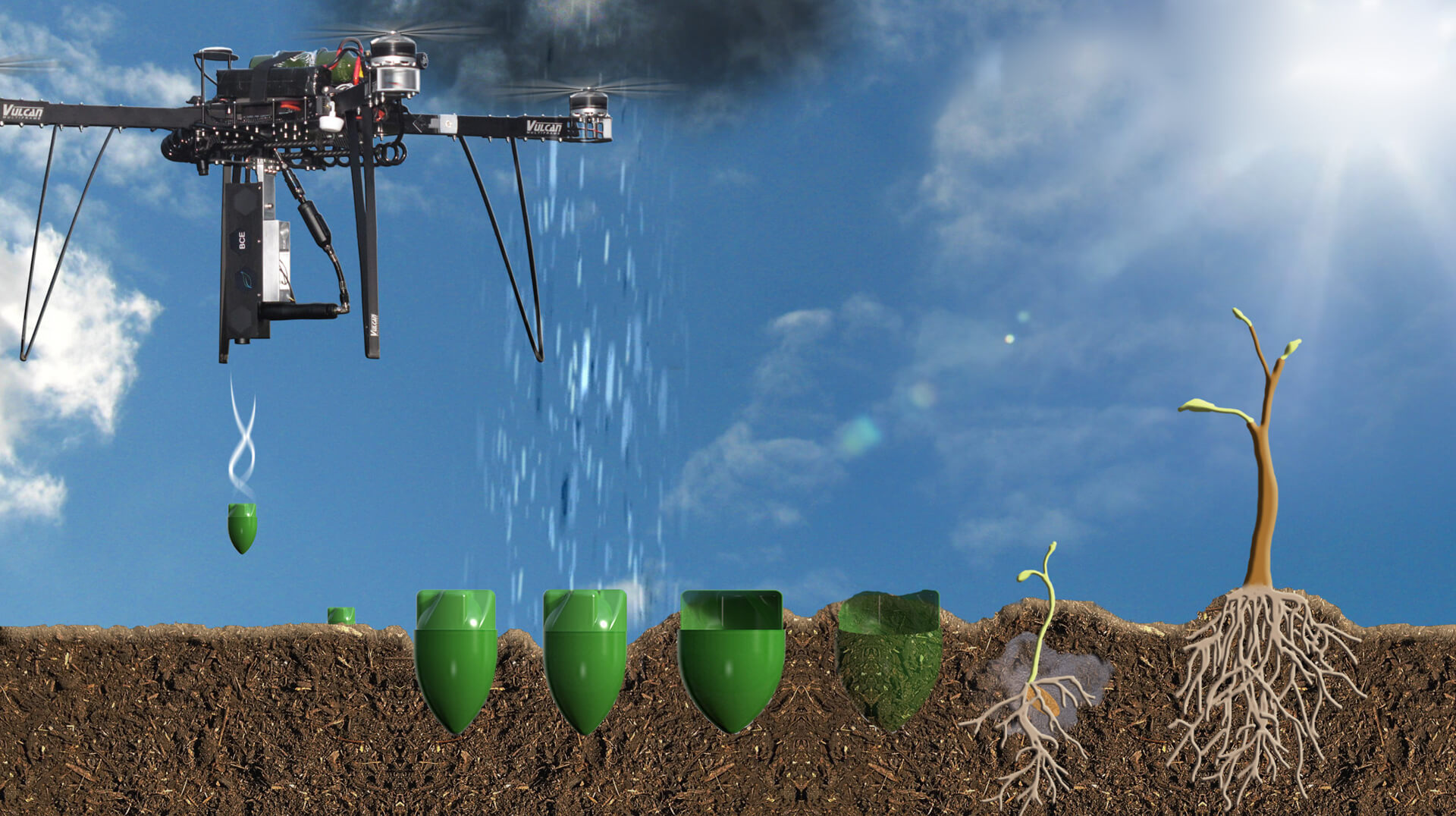 New tree-planting drones can plant 100,000 trees in a single day