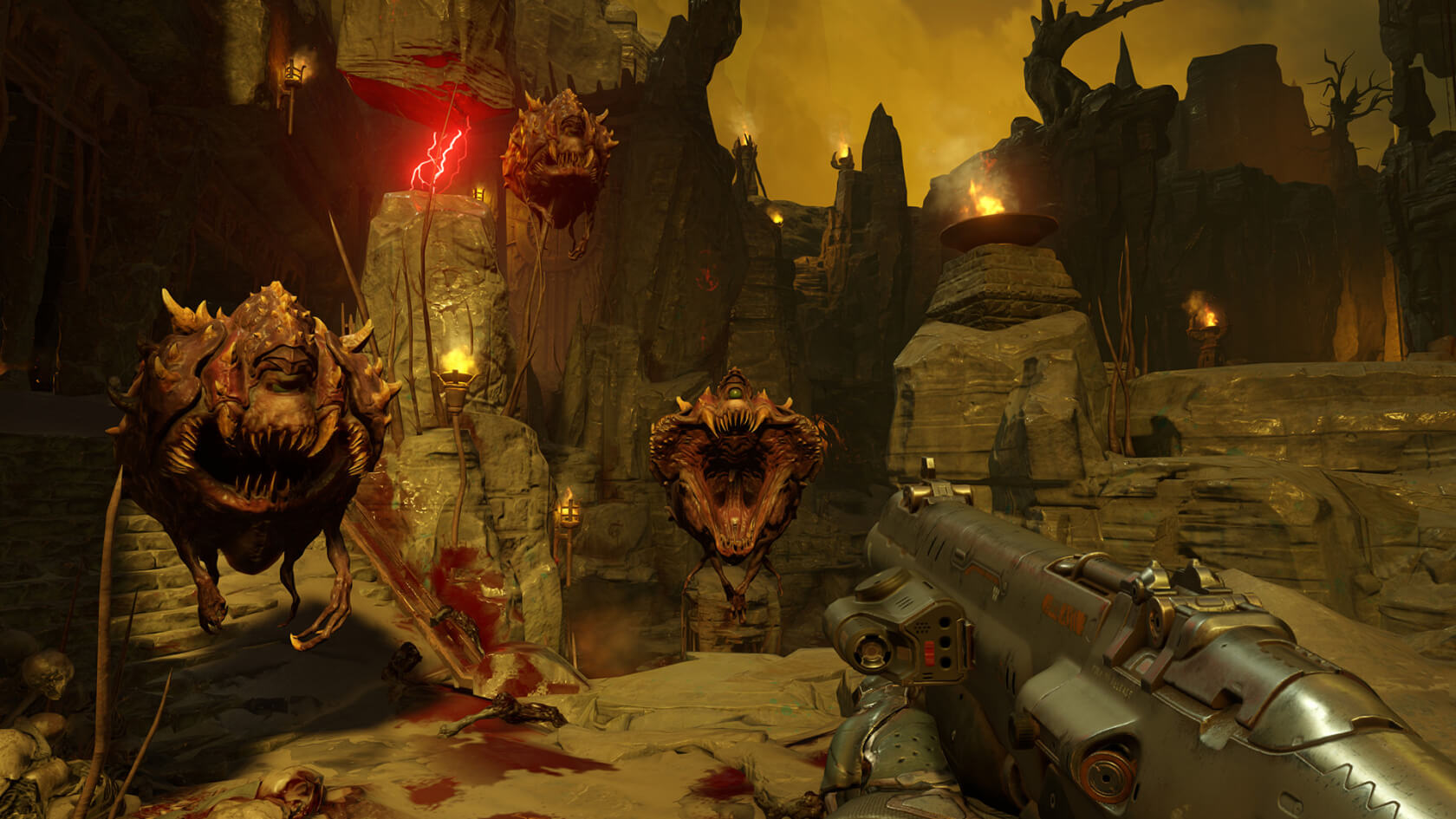 Bethesda quietly adds motion-controlled aiming to the Switch version of Doom