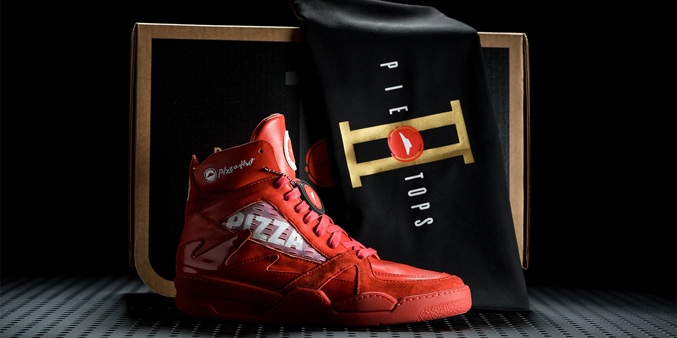 Pizza Hut's new high-tops let you order pizza from your sneakers