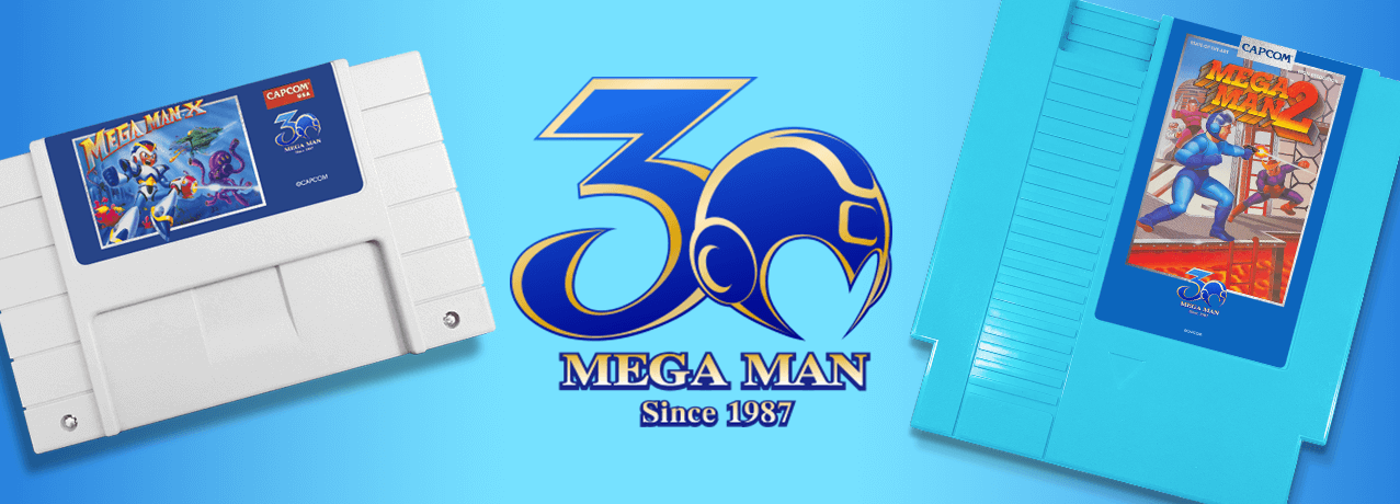 Capcom is releasing limited-edition cartridge versions of Mega Man 2 and Mega Man X