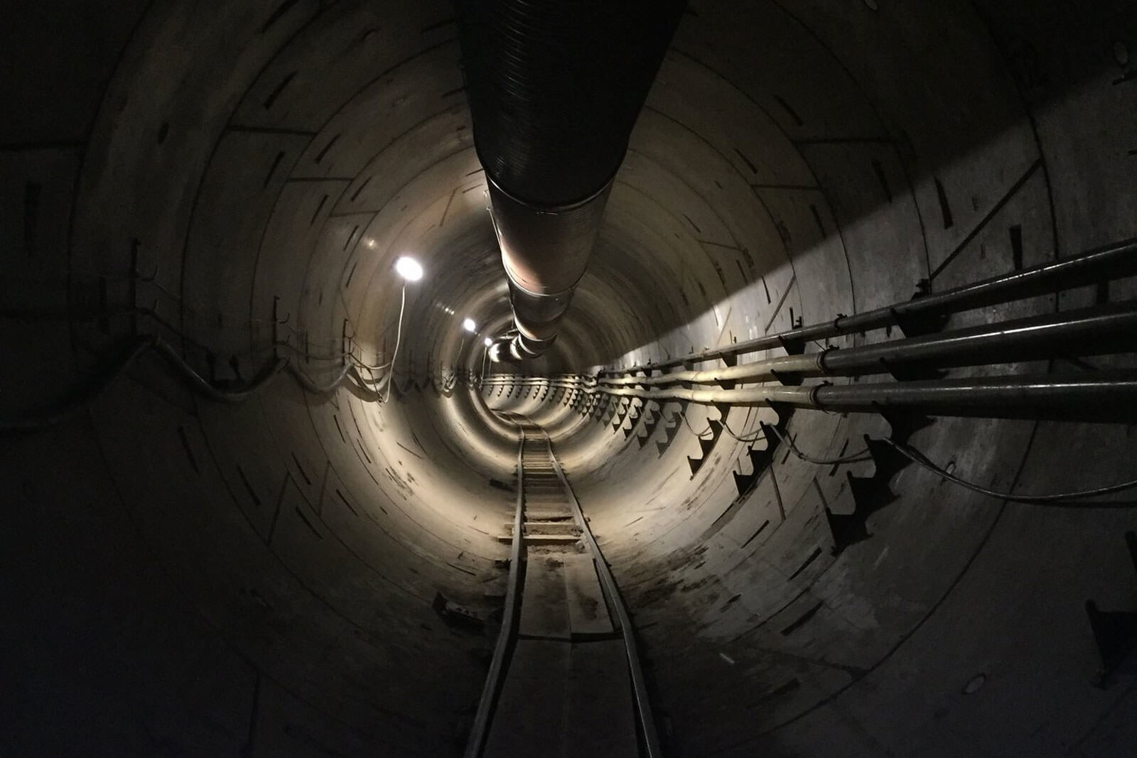 Elon Musk releases video of Boring Company's first tunnel, says free rides are coming soon