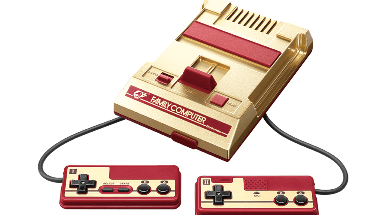 Nintendo announces gold and red Famicom Mini for release in Japan